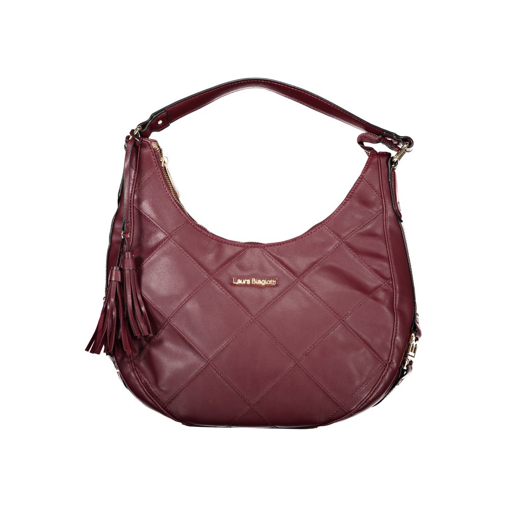 Laura Biagiotti Rosso PVC Female Handbag