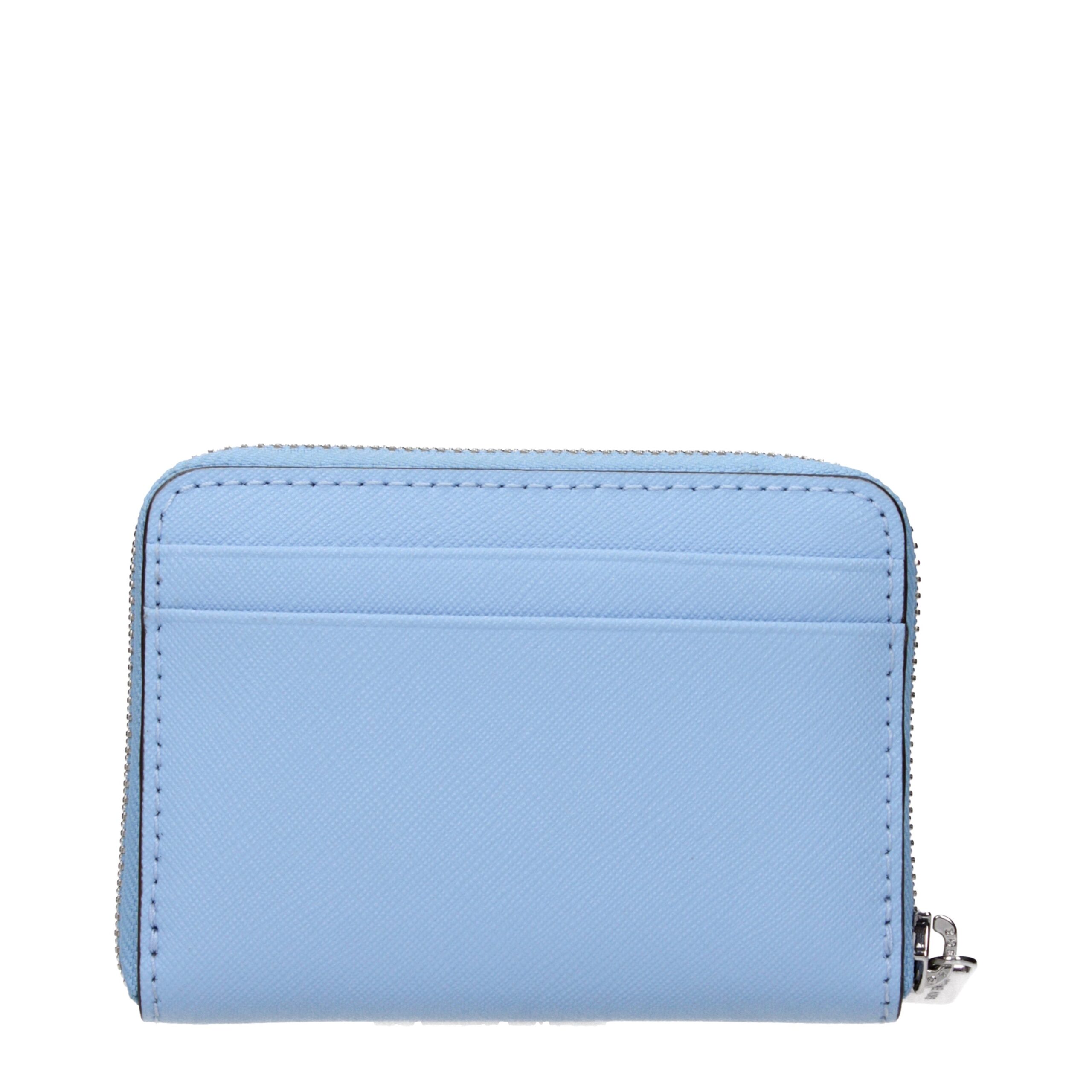 Michael Kors Light Blue Leather Cardholder - Image 2