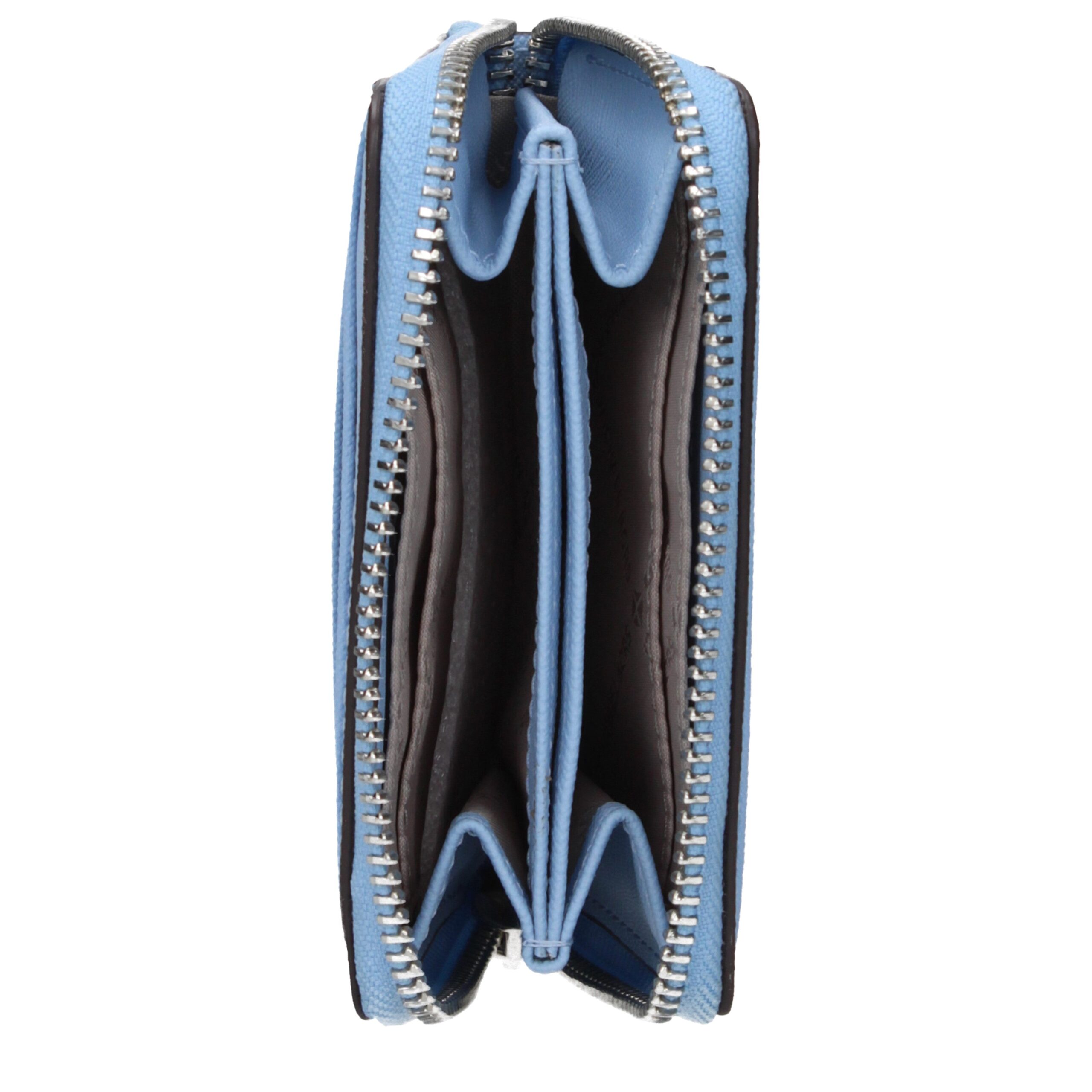 Michael Kors Light Blue Leather Cardholder - Image 3