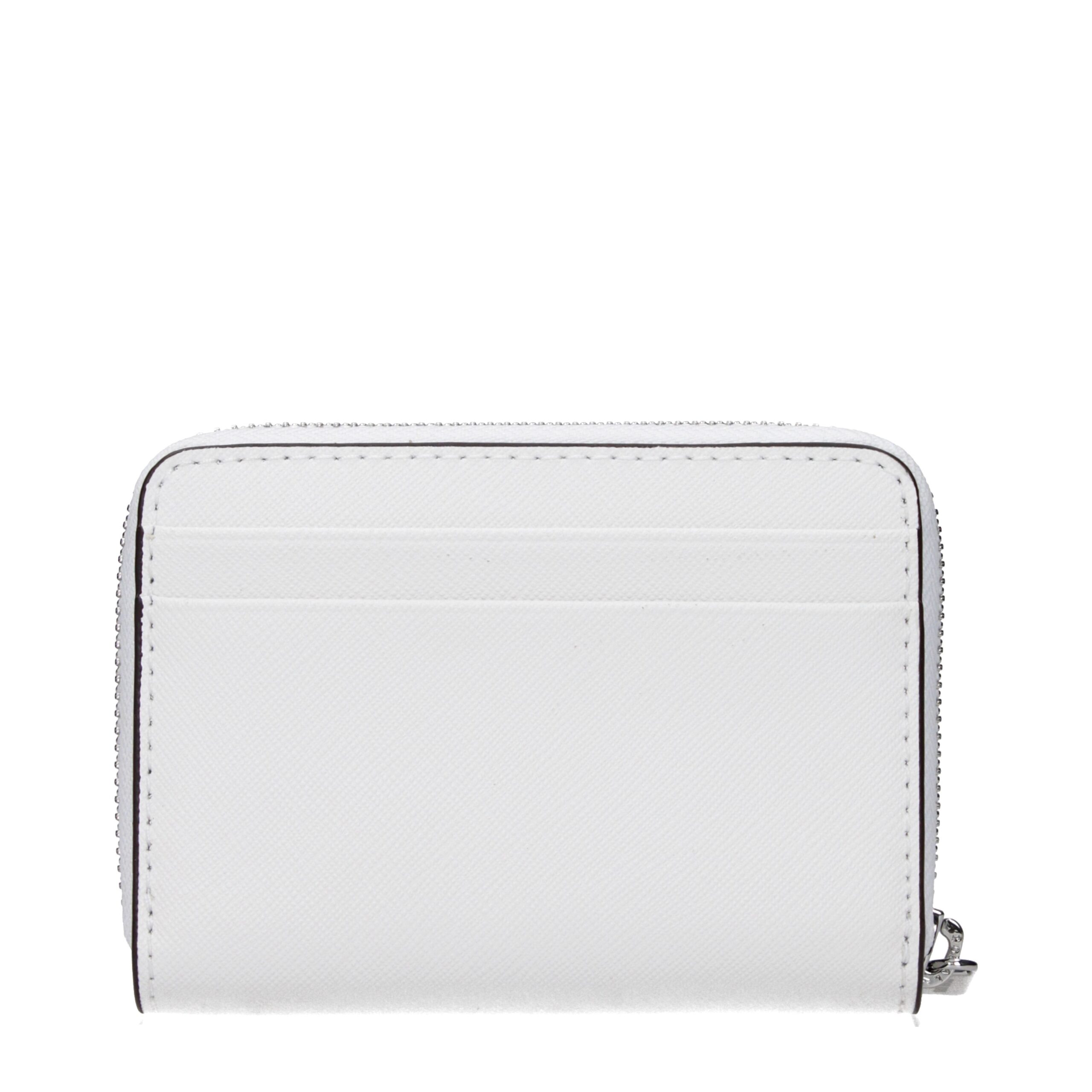 Michael Kors White Leather Cardholder - Image 2