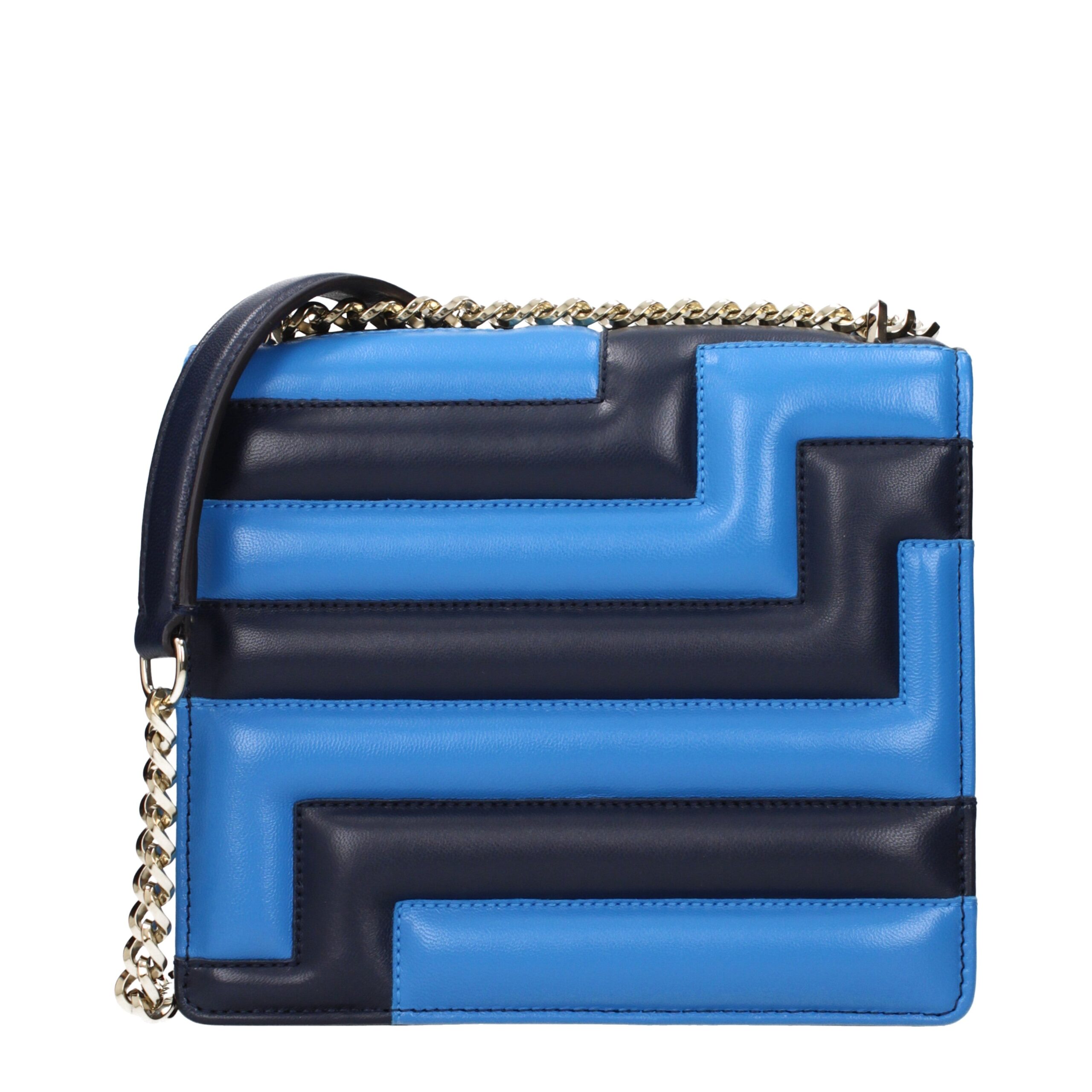 Jimmy Choo Blue Leather Shoulder Bag - Image 3