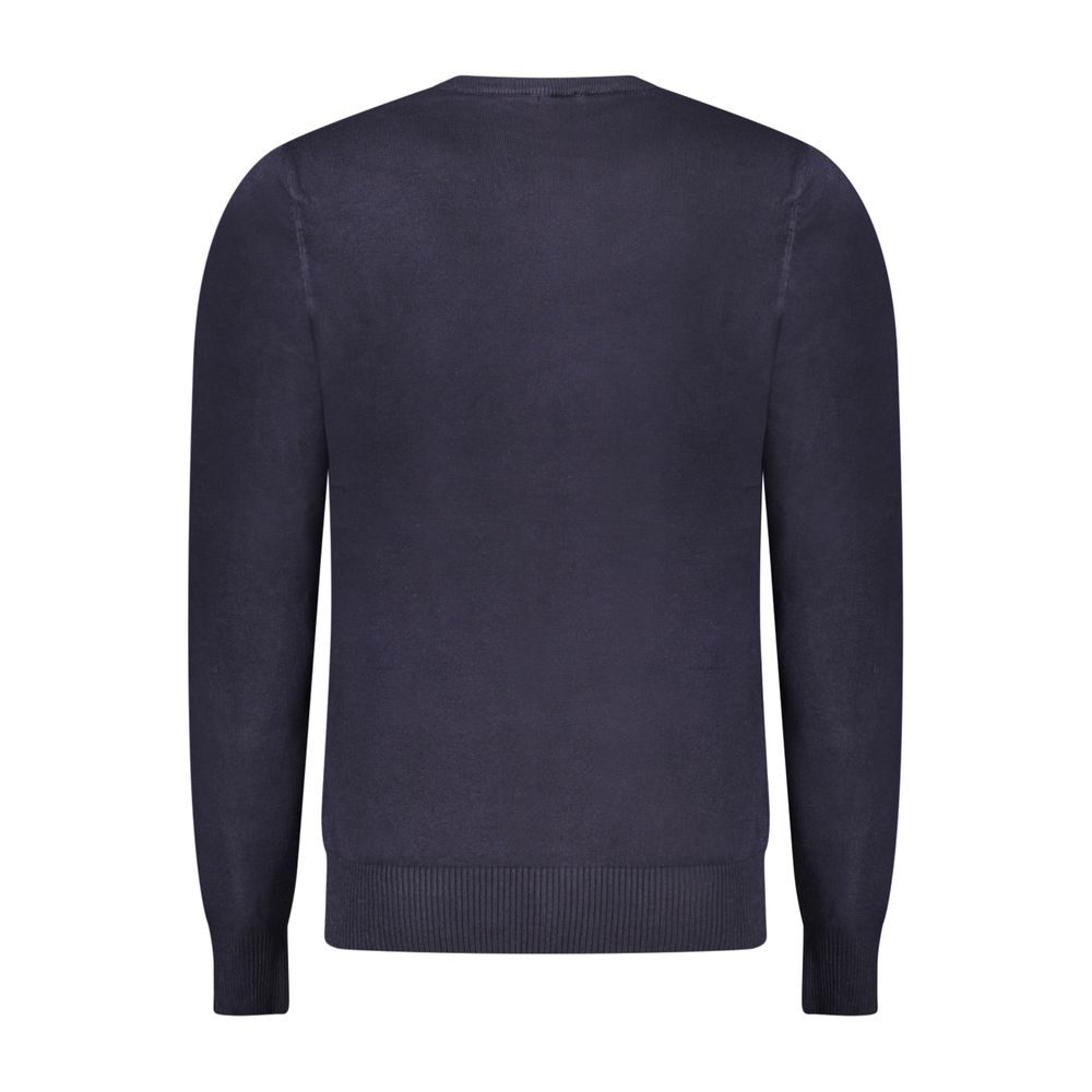Rifle Blue Viscose Men's Sweater - Image 2