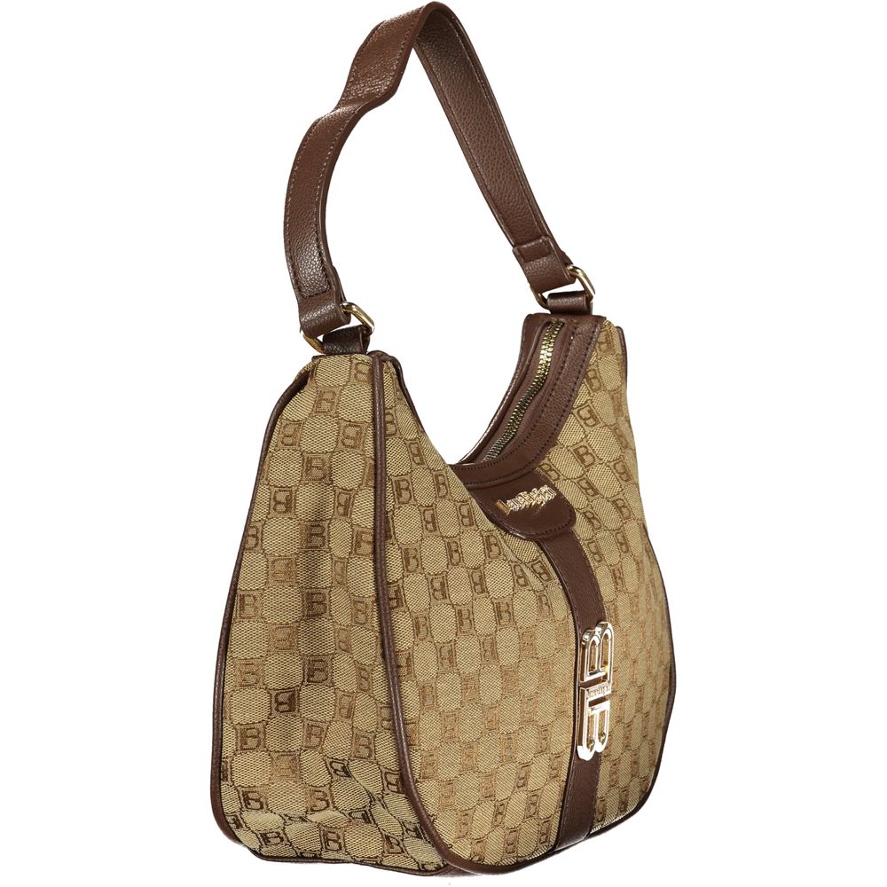 Laura Biagiotti Beige Polyester Women Handbag - Image 3