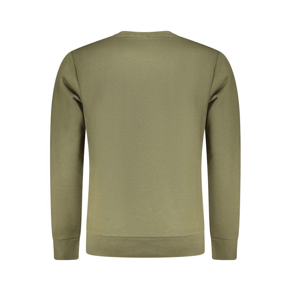 Rifle Green Cotton Men Sweater - Image 2