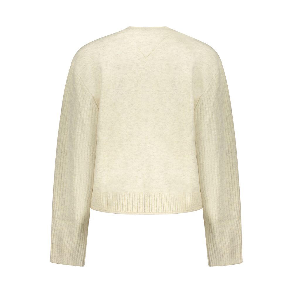 Tommy Hilfiger Beige Wool Women Sweater - Image 2