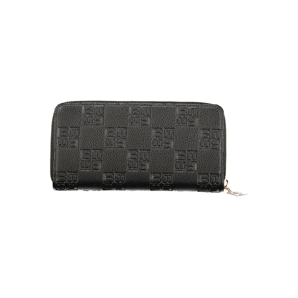 Laura Biagiotti Black Polyurethane Women Wallet - Image 2