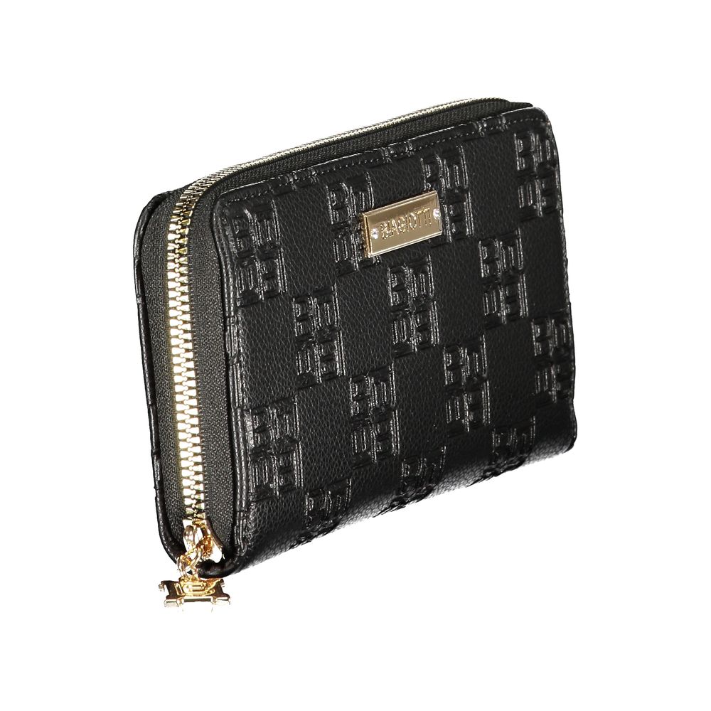 Laura Biagiotti Black Polyurethane Women Wallet - Image 3