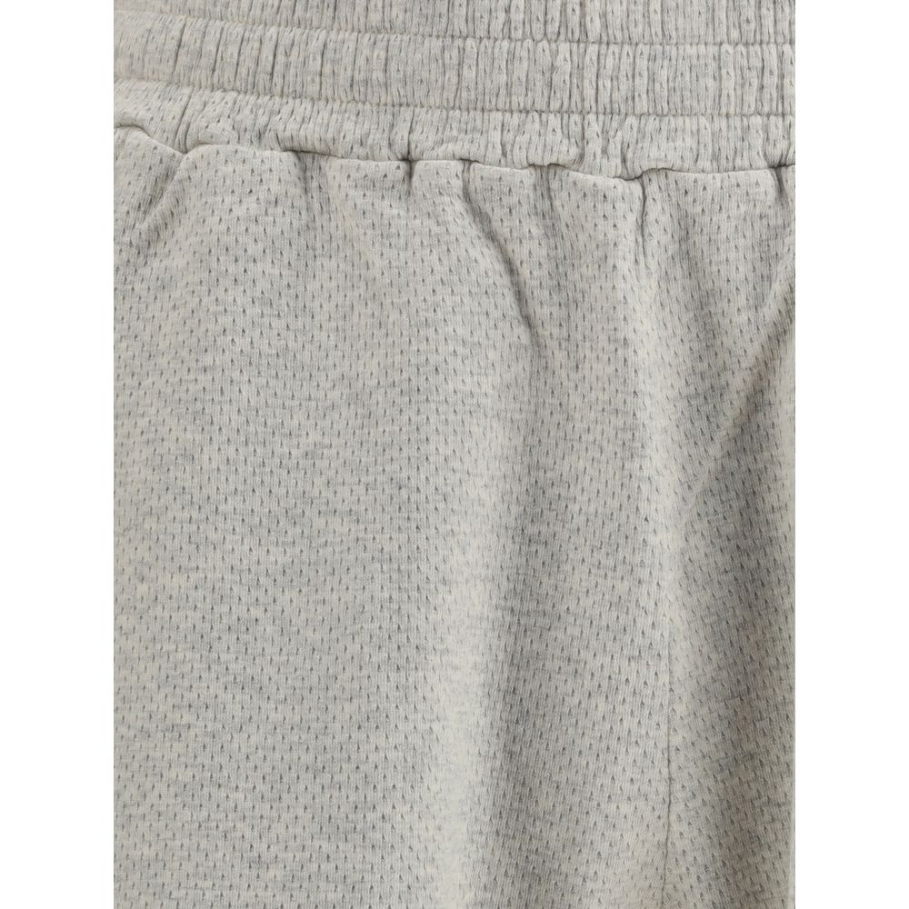 Represent Cream Cotton Bermuda Shorts - Image 3