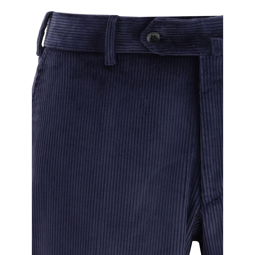 Gi Capri Blue Cotton Two-Piece Suit - Image 3