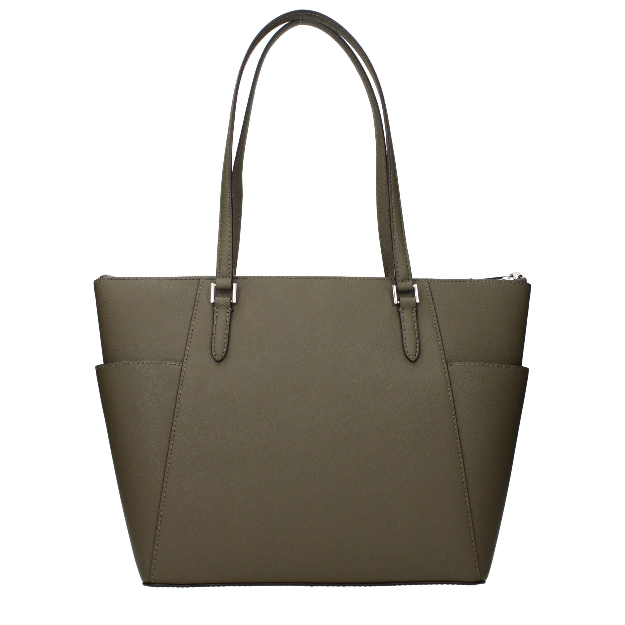 Michael Kors Green Leather Shoulder Bag - Image 3