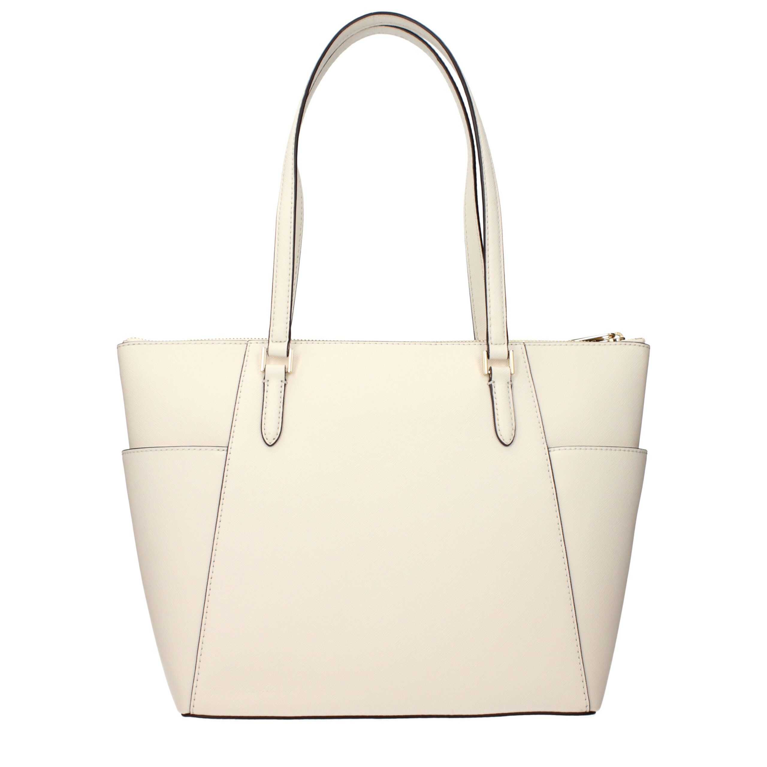 Michael Kors Beige Leather Shoulder Bag - Image 3