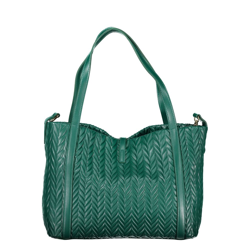 Mario Valentino Verde Poliuretano Women Shoulder Bag - Image 2