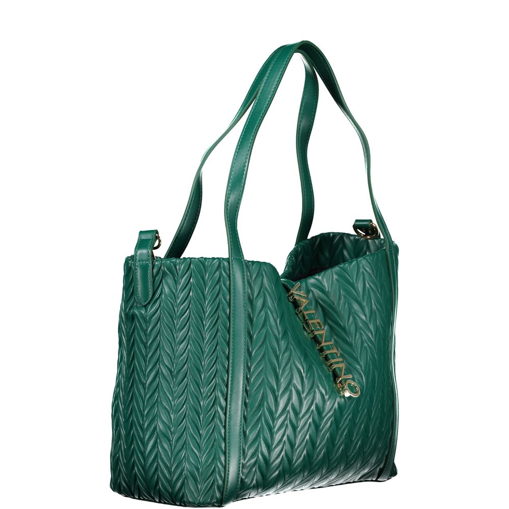 Mario Valentino Verde Poliuretano Women Shoulder Bag - Image 3