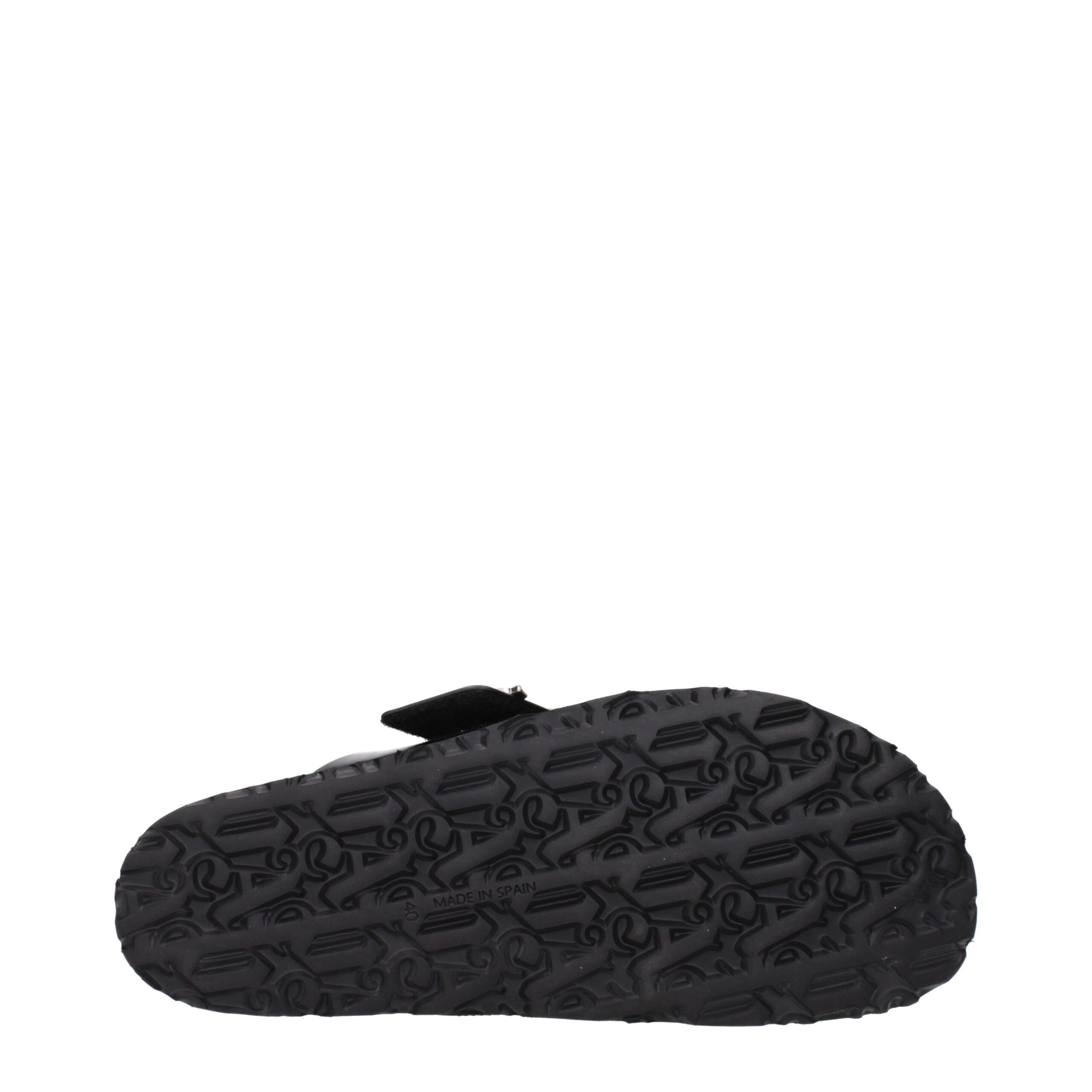 Palm Angels Black Leather Slippers - Image 5