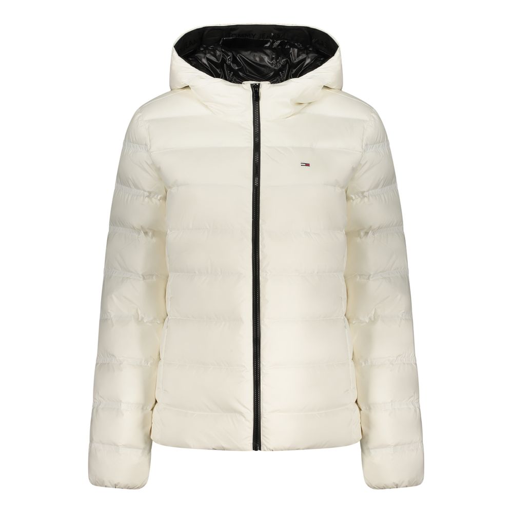 Tommy Hilfiger White Polyester Women's Jacket