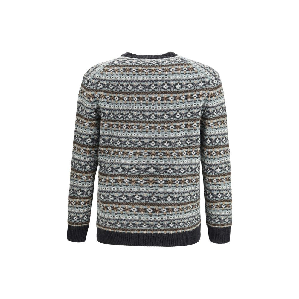 Brooksfield Multicolor Wool Sweatshirt - Image 2