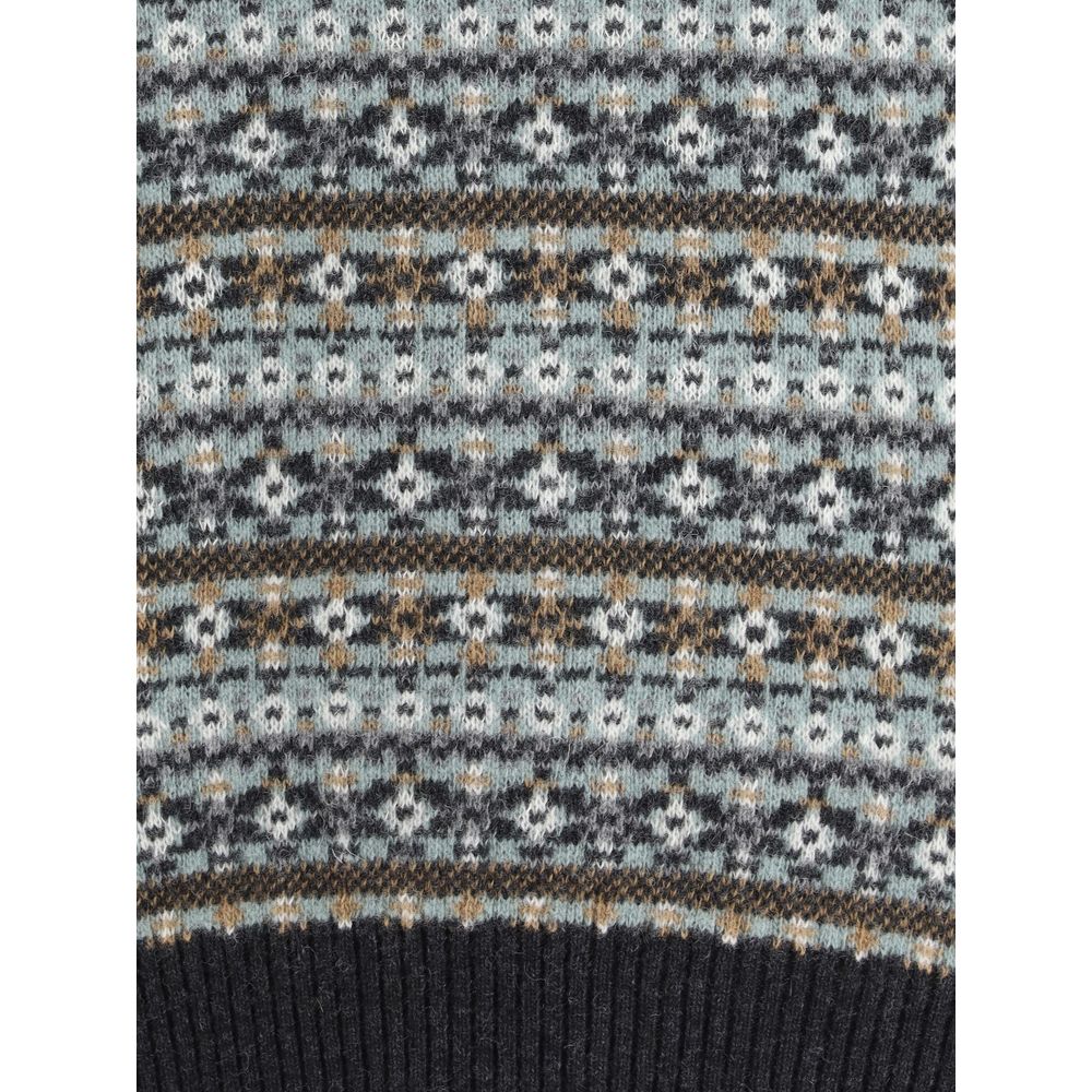 Brooksfield Multicolor Wool Sweatshirt - Image 3