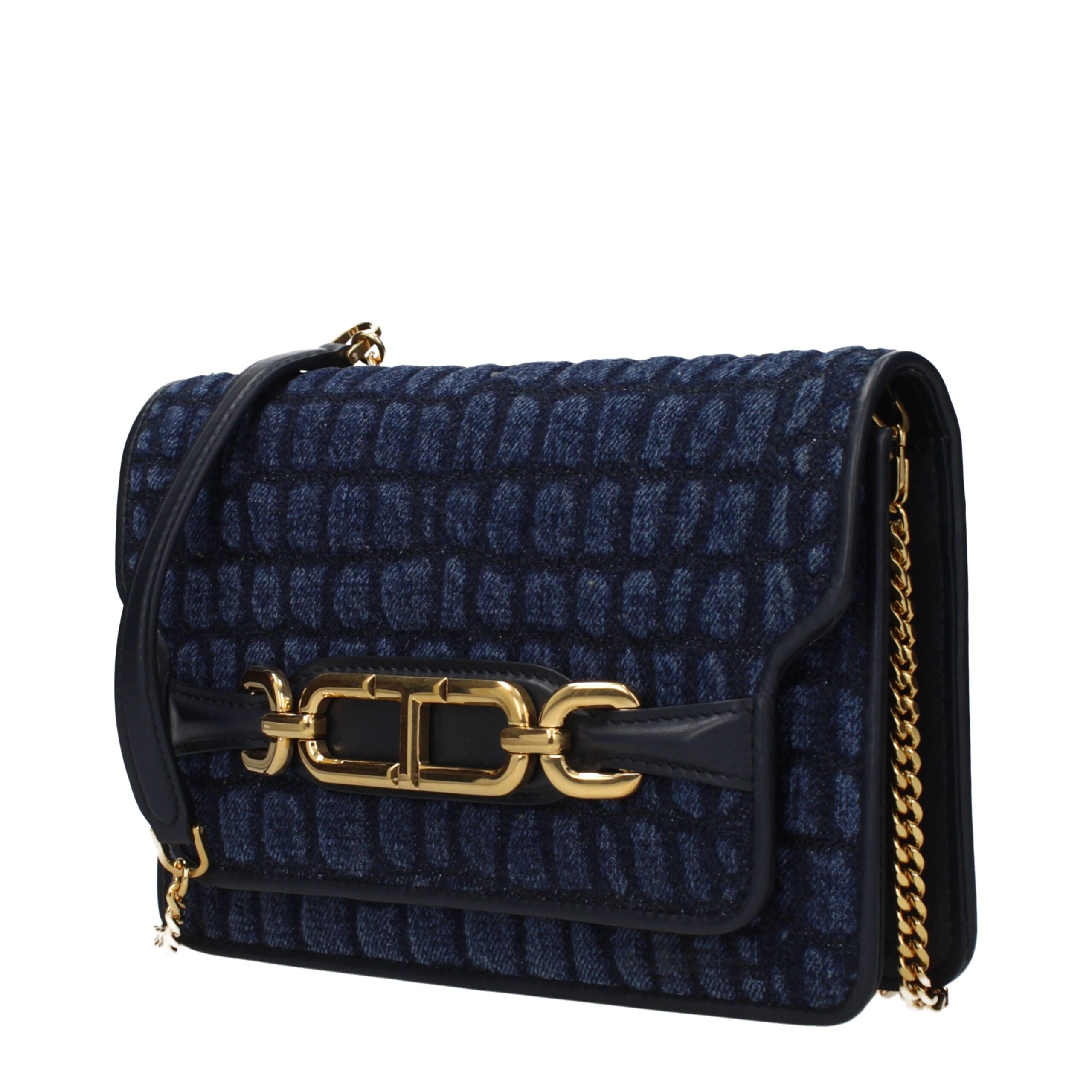 Tom Ford Blue Fabric Clutch Bag - Image 2