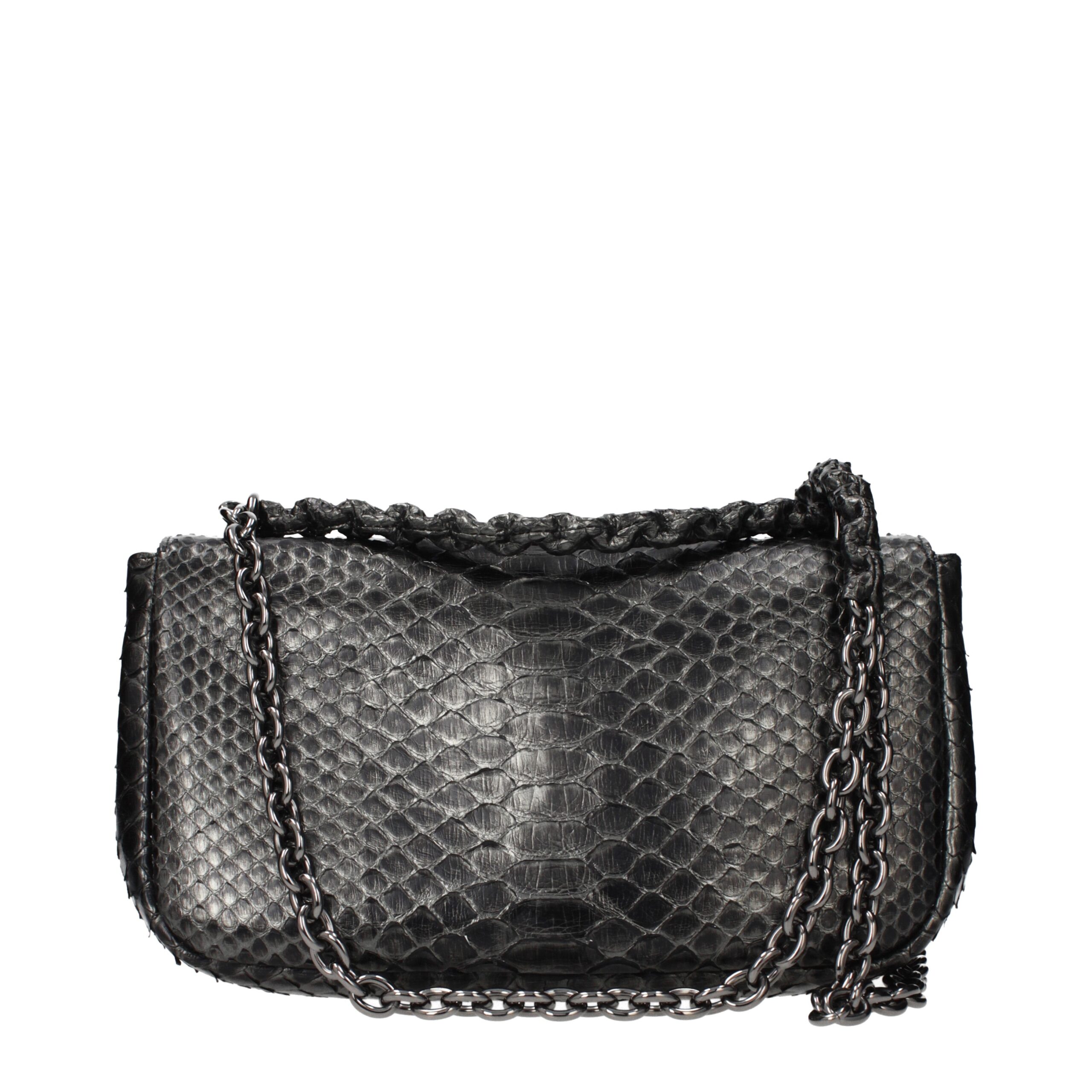 Tom Ford Gray Skin Shoulder Bag - Image 3