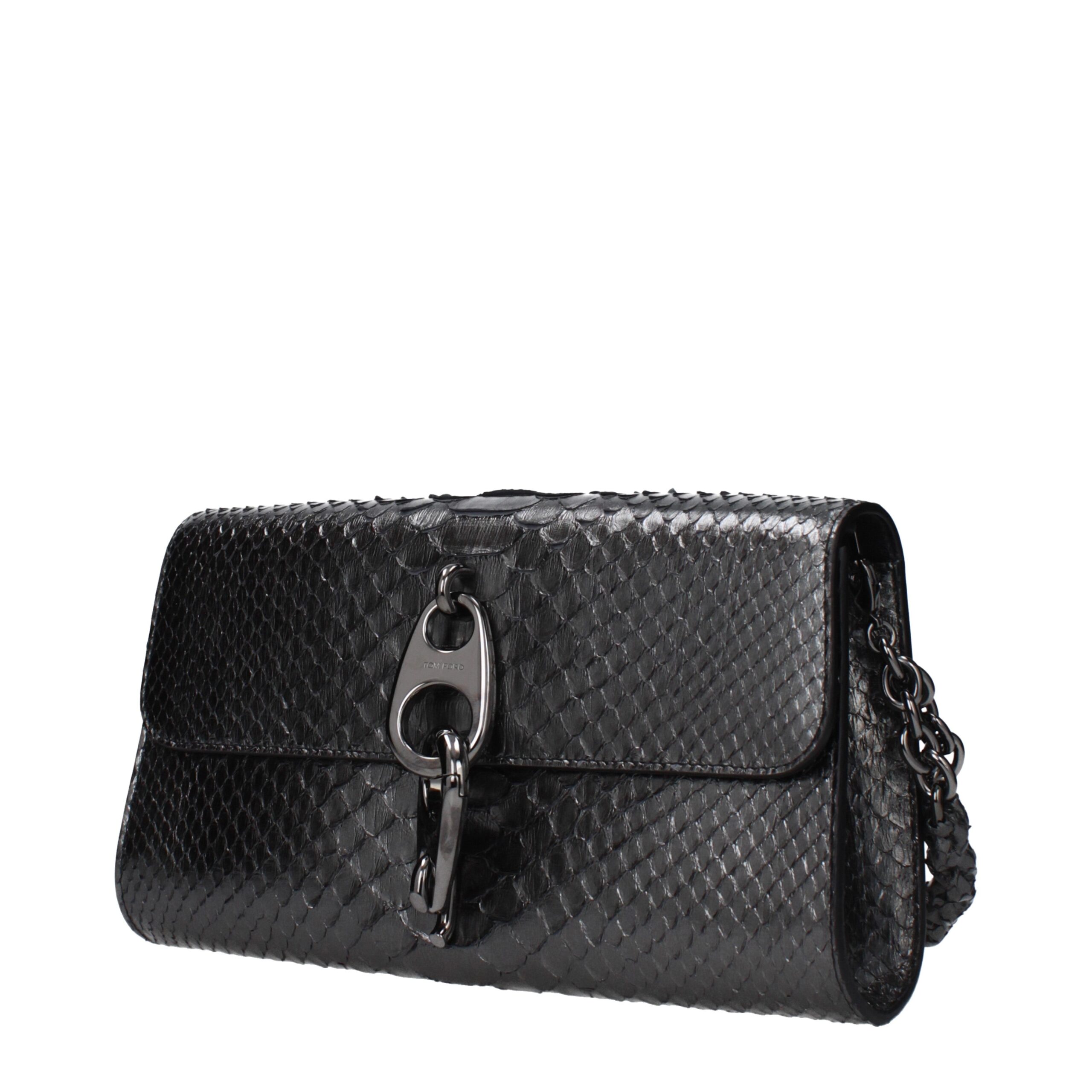 Tom Ford Gray Skin Clutch Bag - Image 2