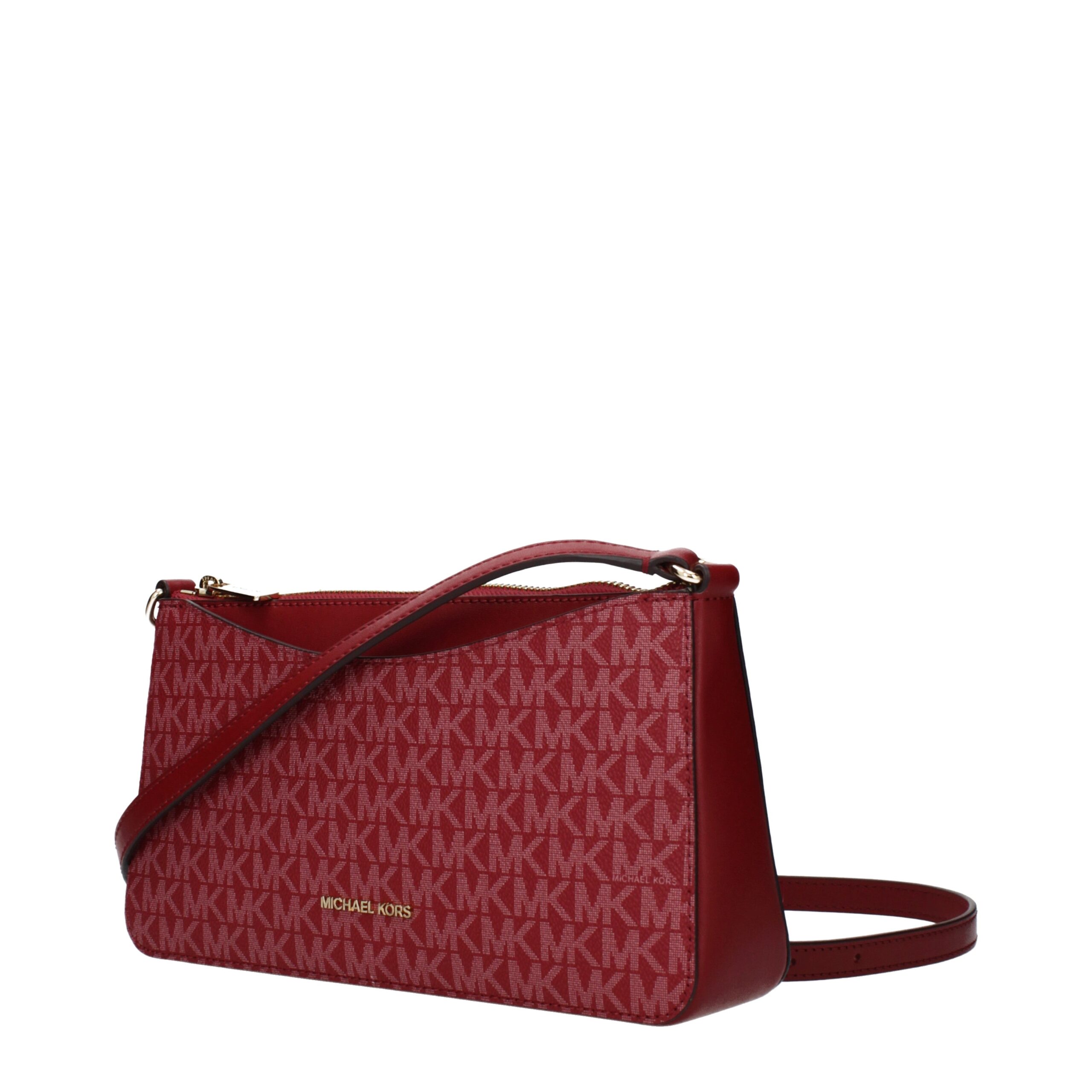 Michael Kors Red Fabric Crossbody Bag - Image 2