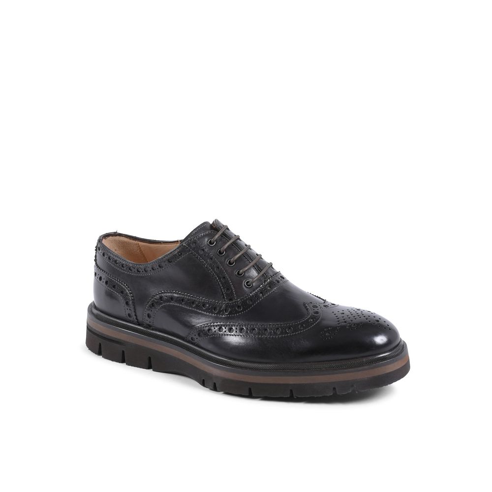 Dee Ocleppo Brown Leather Oxfords And Derbies - Image 2