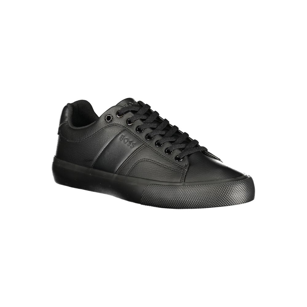 Hugo Boss Black Polyurethane Men Sneaker - Image 2