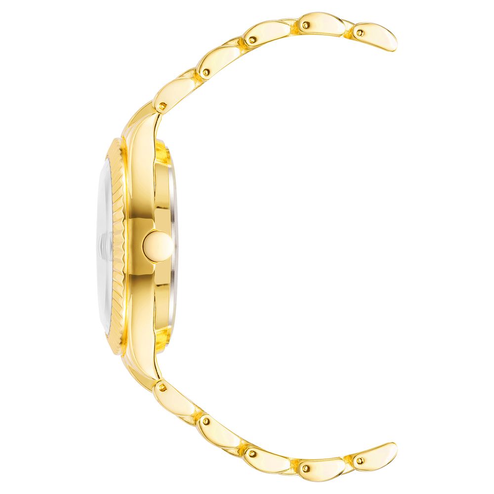 Nine West Gold Metal Bracelet Watch - Image 3