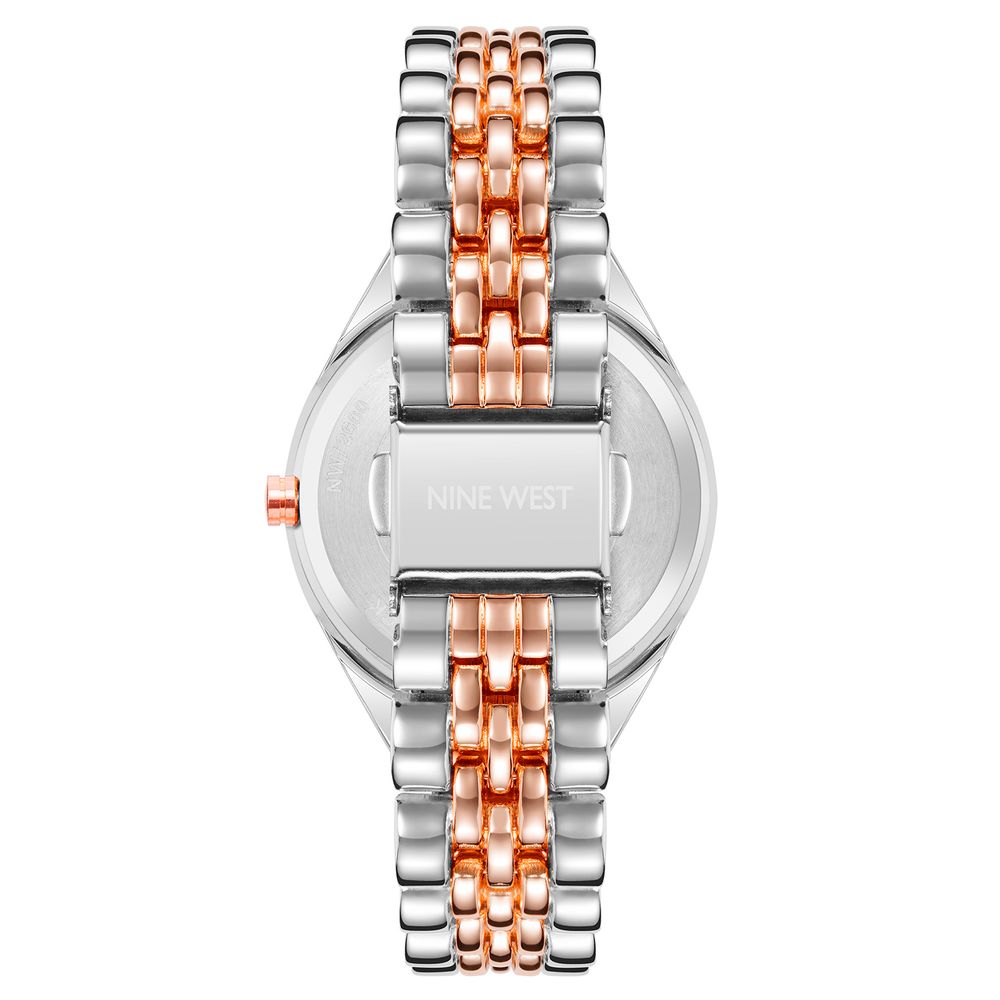 Nine West Multicolor Metal Bracelet Watch - Image 2
