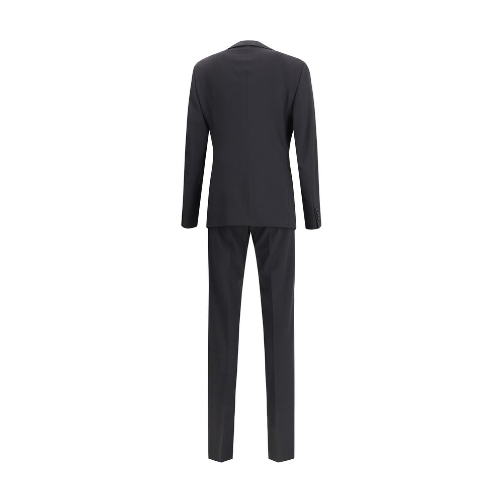 Giorgio Armani Black Fleece Wool Tuxedo - Image 2