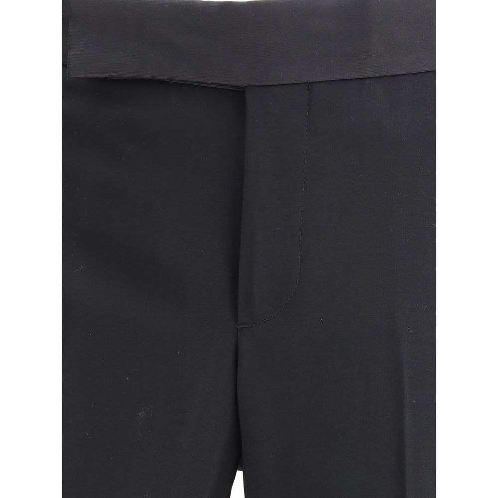 Giorgio Armani Black Fleece Wool Tuxedo - Image 3