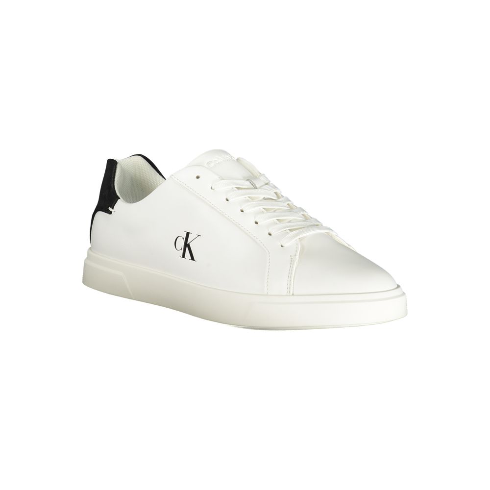Calvin Klein Bianco Polyurethane Women Sneaker - Image 2