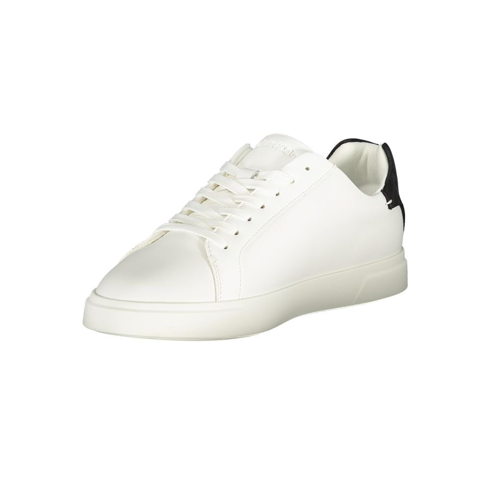 Calvin Klein Bianco Polyurethane Women Sneaker - Image 3