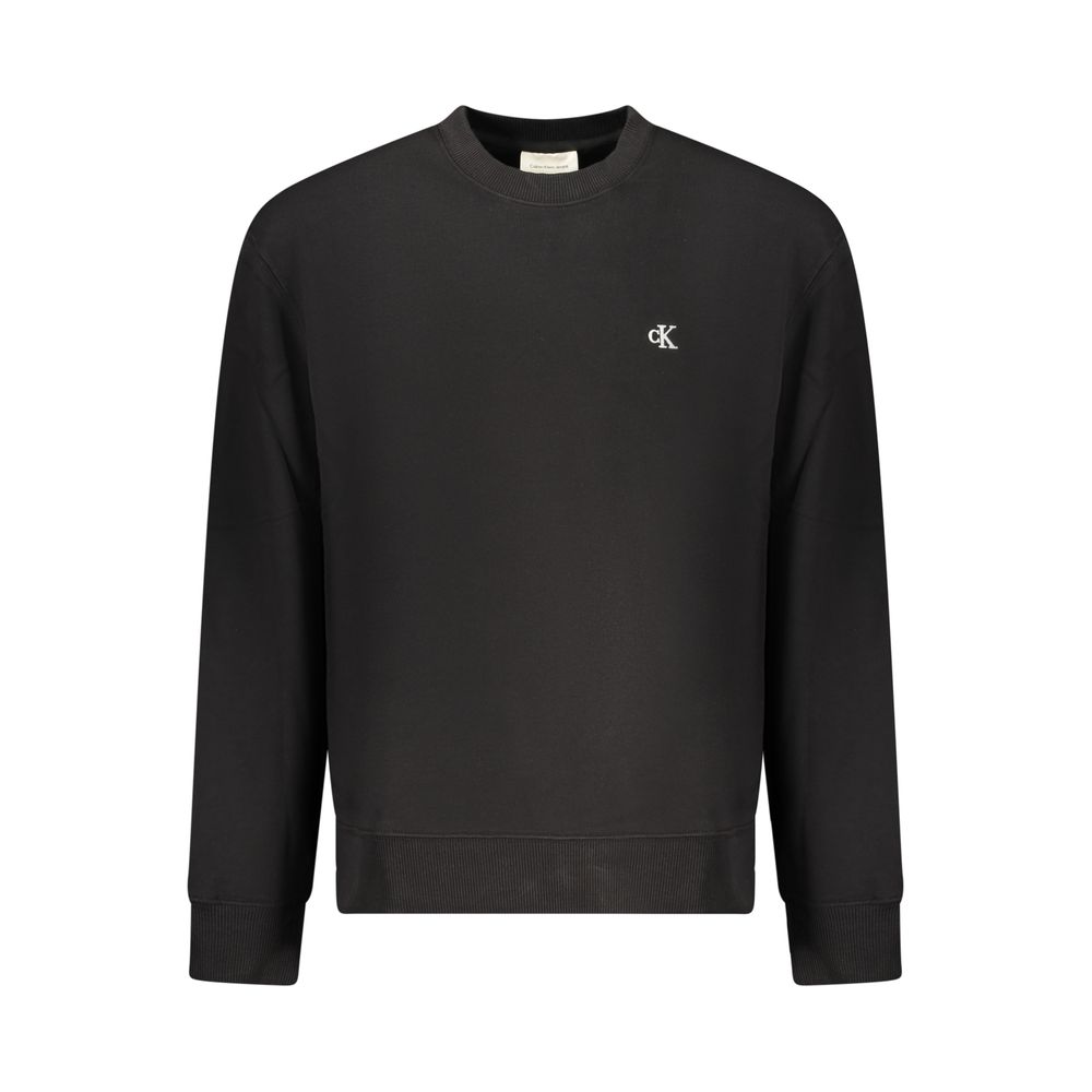 Calvin Klein Black Cotton Men's Sweatshirt