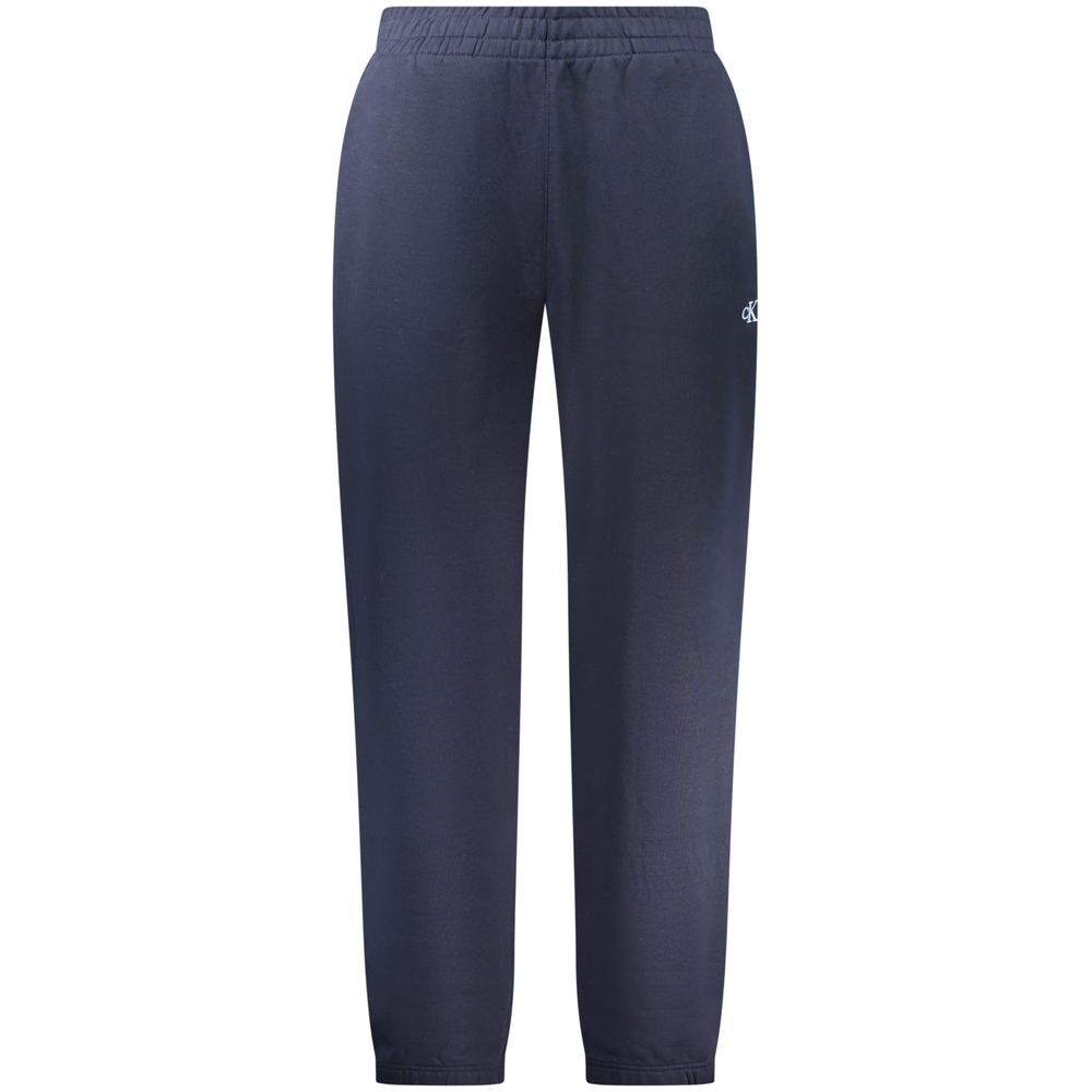 Calvin Klein Blue Cotton Men's Sport Trouser