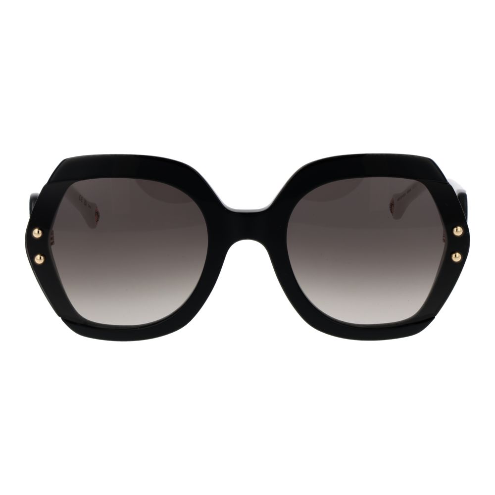 Carolina Herrera Black Acetate Sunglasses - Image 2
