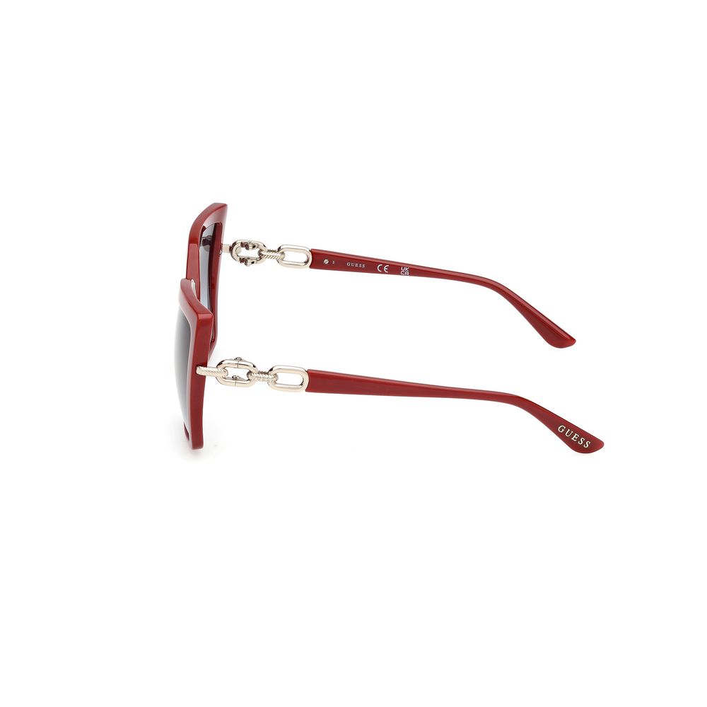 Guess Red Resin Sunglasses - Image 2