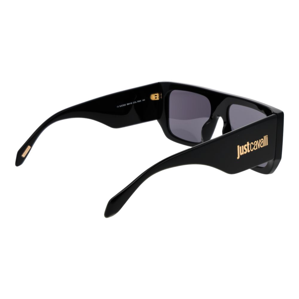 Just Cavalli Black Cellulose Acetate Sunglasses - Image 3