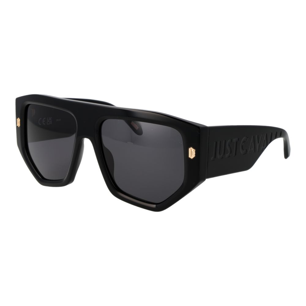 Just Cavalli Black Cellulose Acetate Sunglasses