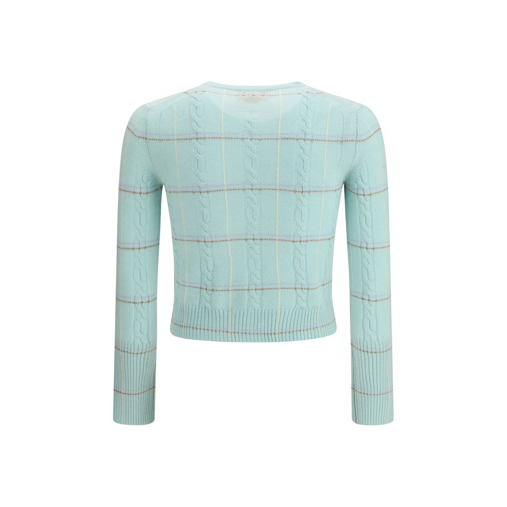 Guest in Residence Light Blue Cashmere Cardigan - Image 2