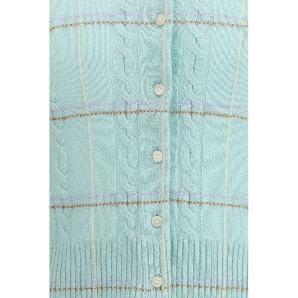 Guest in Residence Light Blue Cashmere Cardigan - Image 3