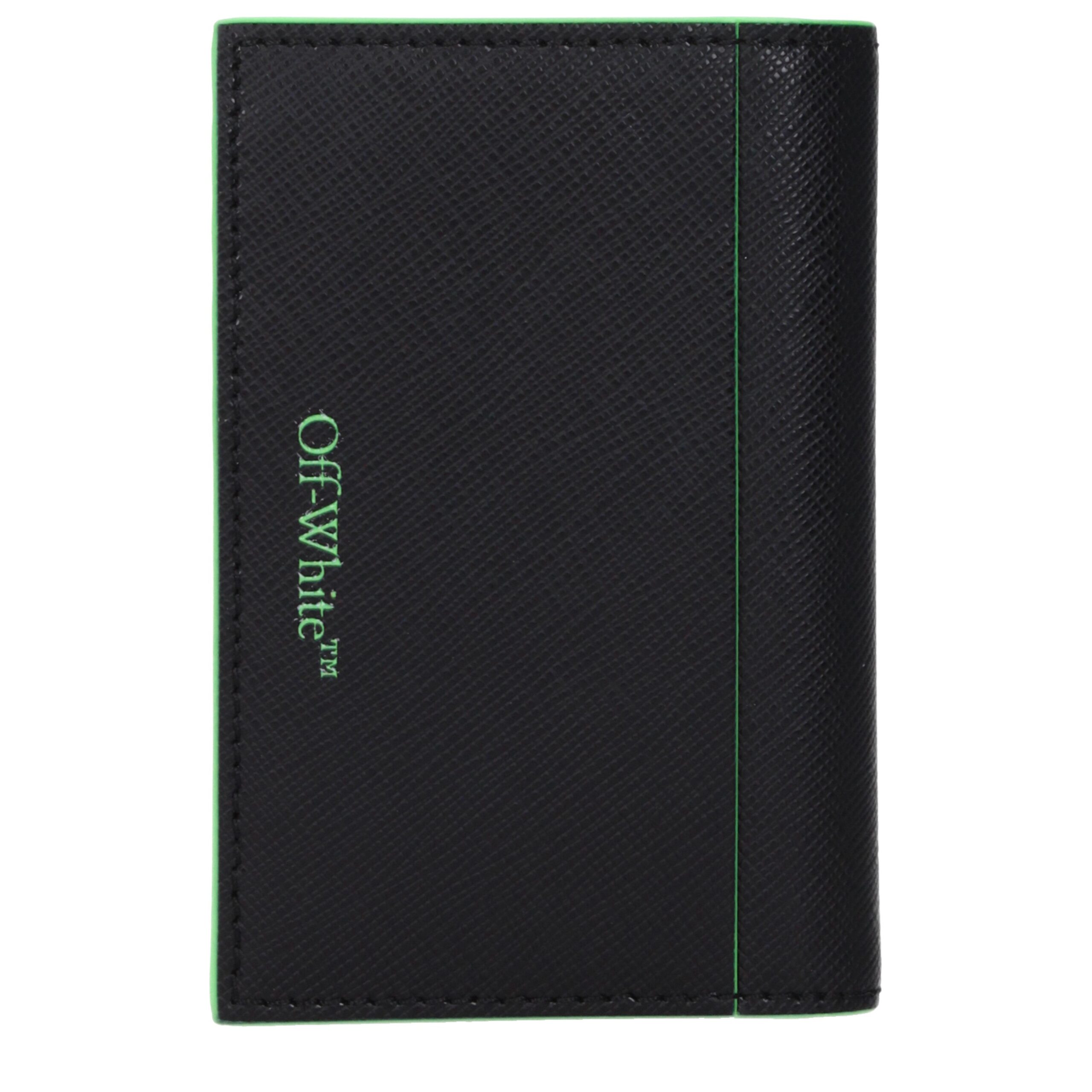 Off-White Black Leather Cardholder - Image 2
