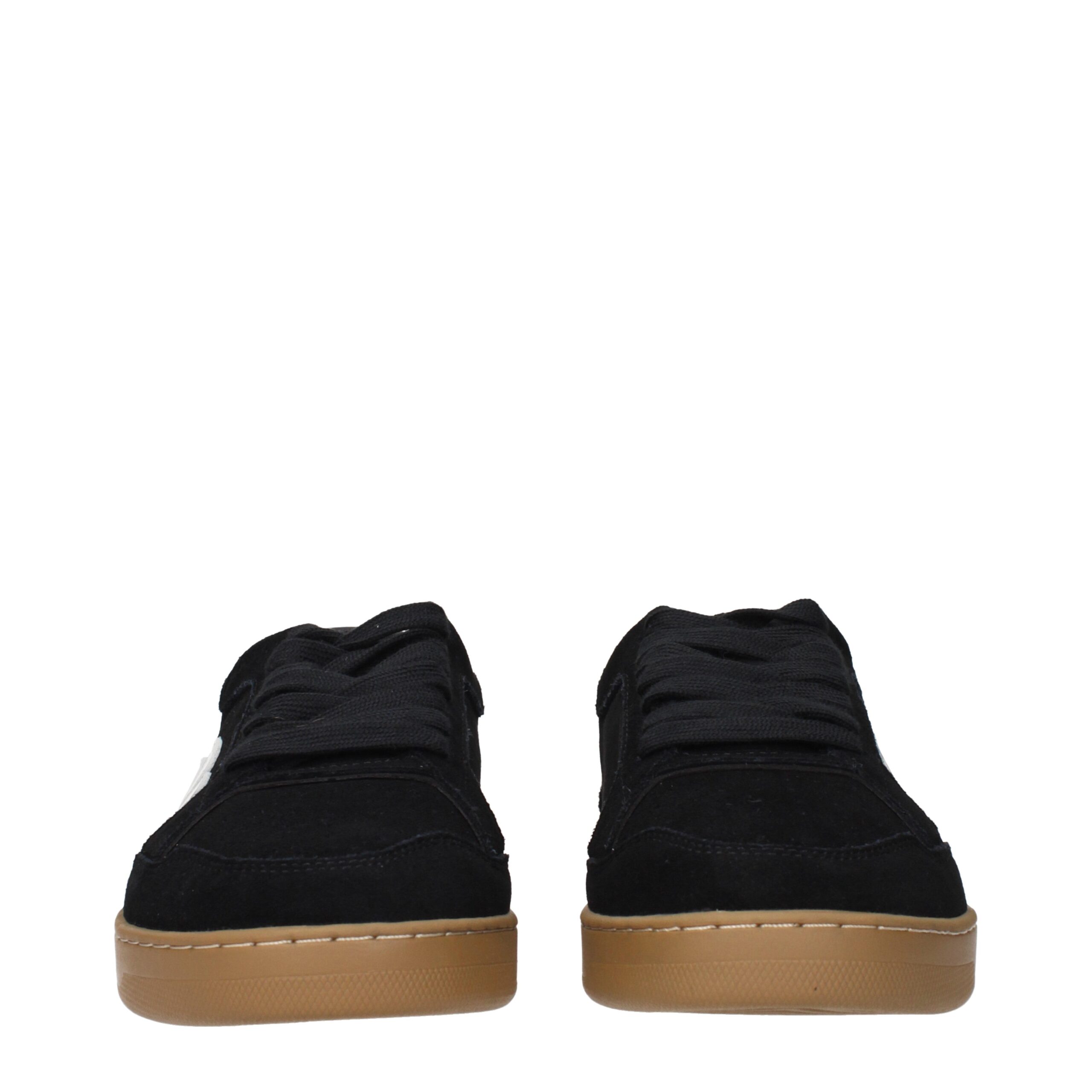 Palm Angels Black Leather Low Top Sneakers - Image 3