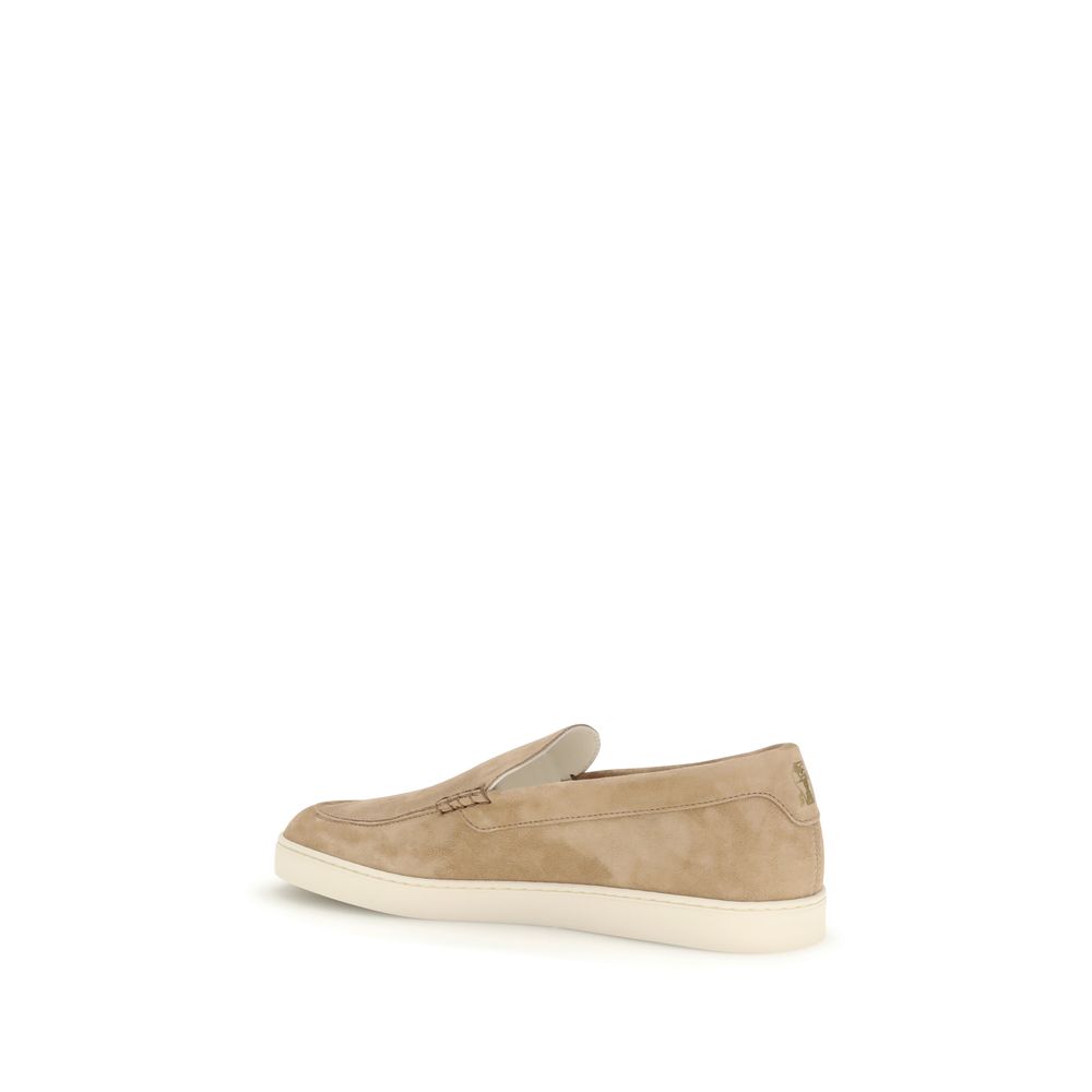 Brunello Cucinelli Beige Rubber Slip-On Loafers - Image 3