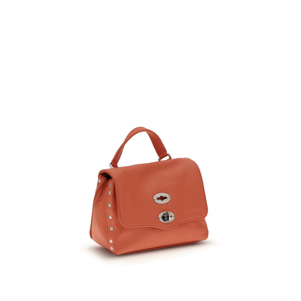 Zanellato Red Calf Leather Bos Taurus Shoulder Bag - Image 2