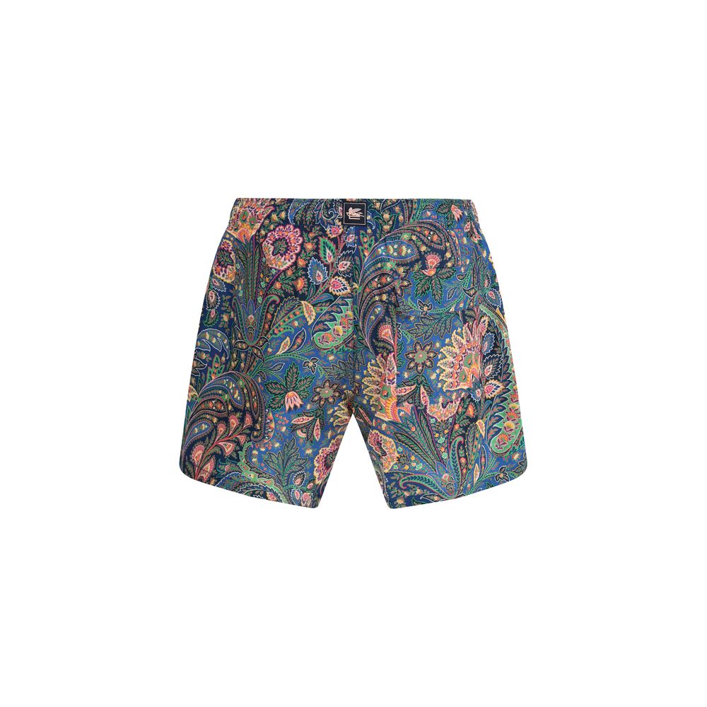 Etro Multicolor Polyester Short And Mini Shorts - Image 2