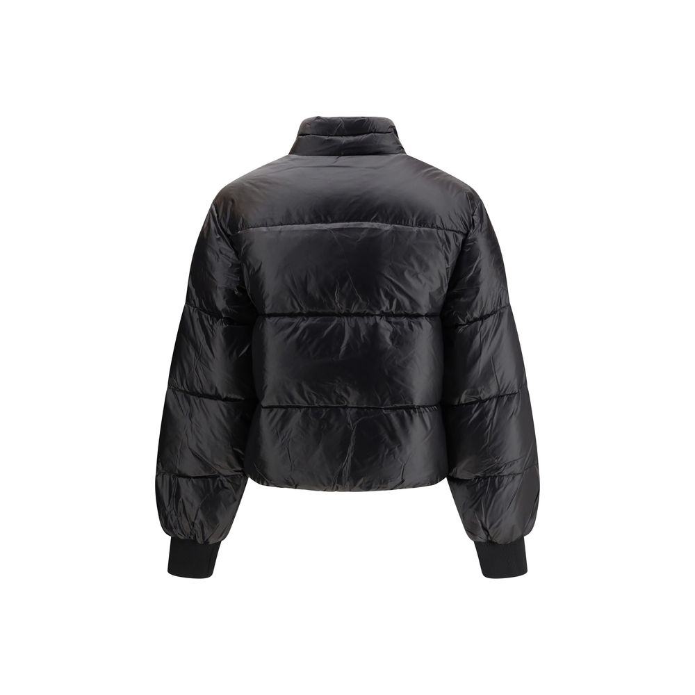 Ganni Black Nylon Shell Jacket - Image 2