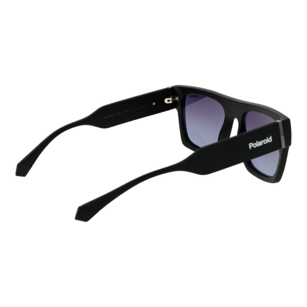 Polaroid Black Plastic Sunglasses - Image 3