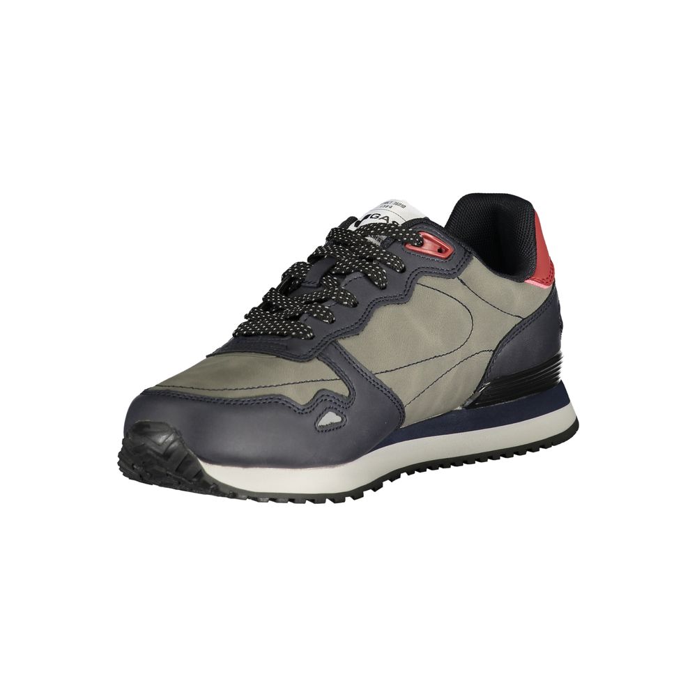 Gas Blue Polyester Men's Sneaker - Image 3