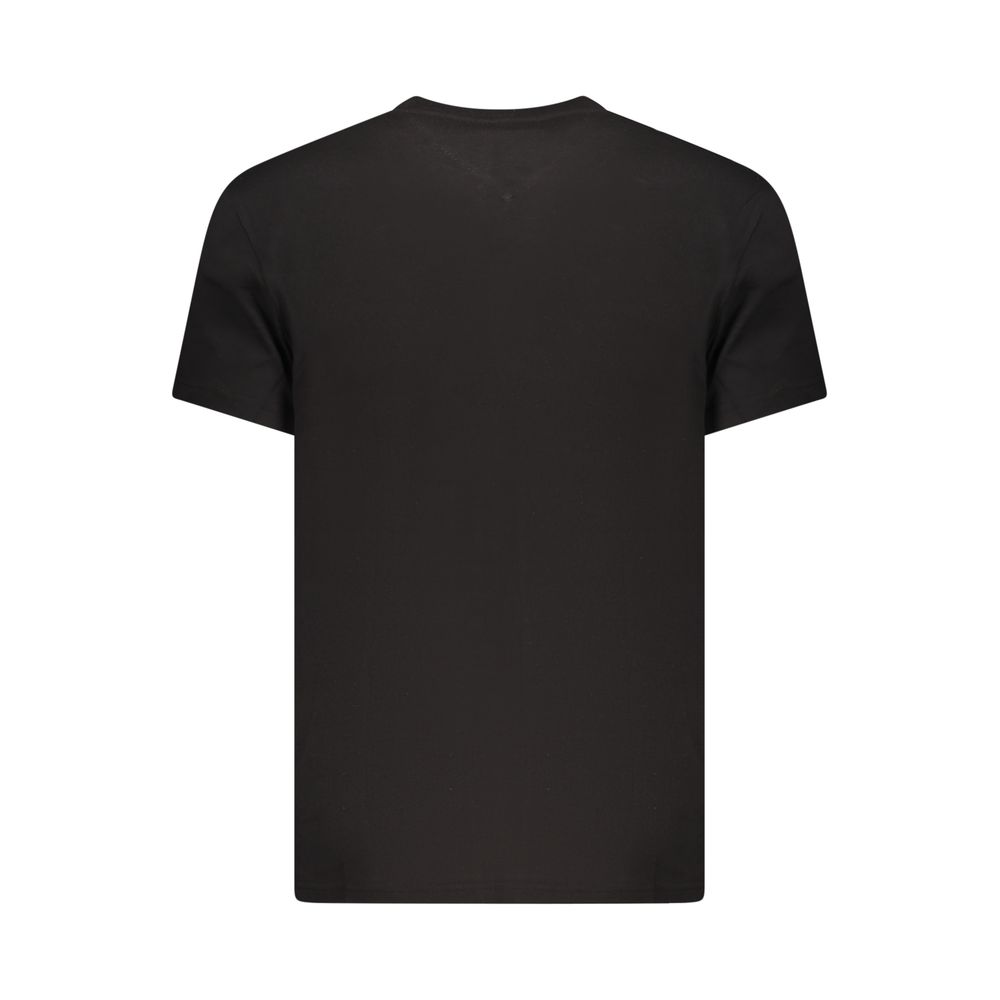 Tommy Hilfiger Nero Cotton Men's T-Shirt - Image 2